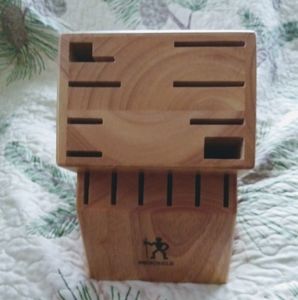Henckels 14 knife Wood Block